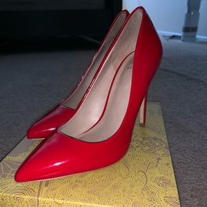 Red high heels